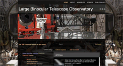 Desktop Screenshot of lbto.org
