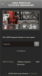 Mobile Screenshot of lbto.org