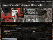 Tablet Screenshot of lbto.org